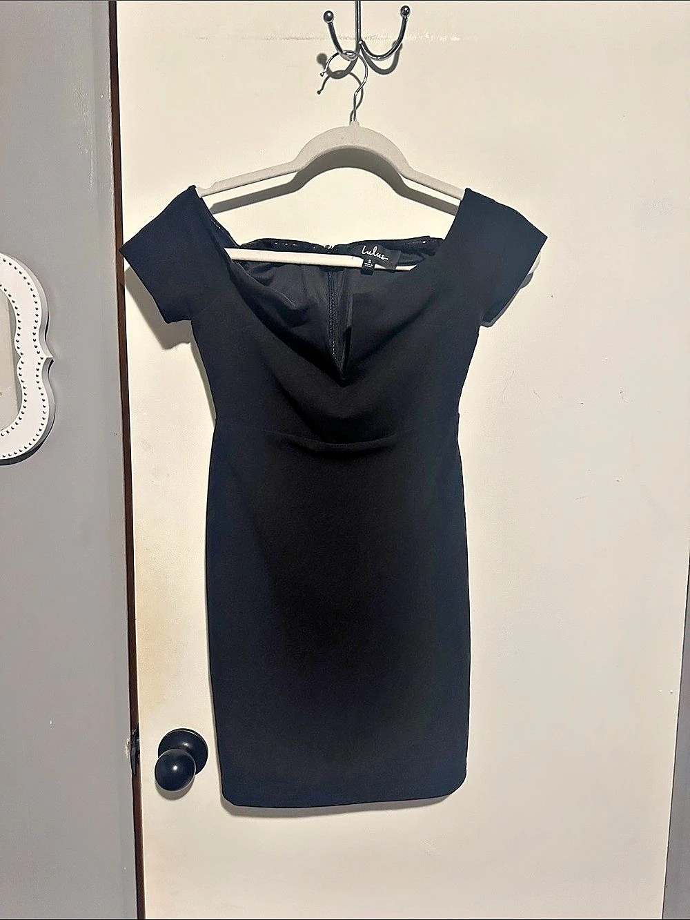 Lulu's Black Mini Dress Like New